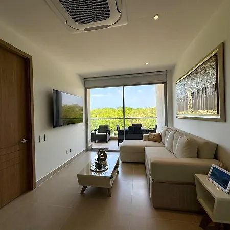 Tu Refugio Junto A La Crystal Lagoon Con Elegancia Y Confort * Cartagena